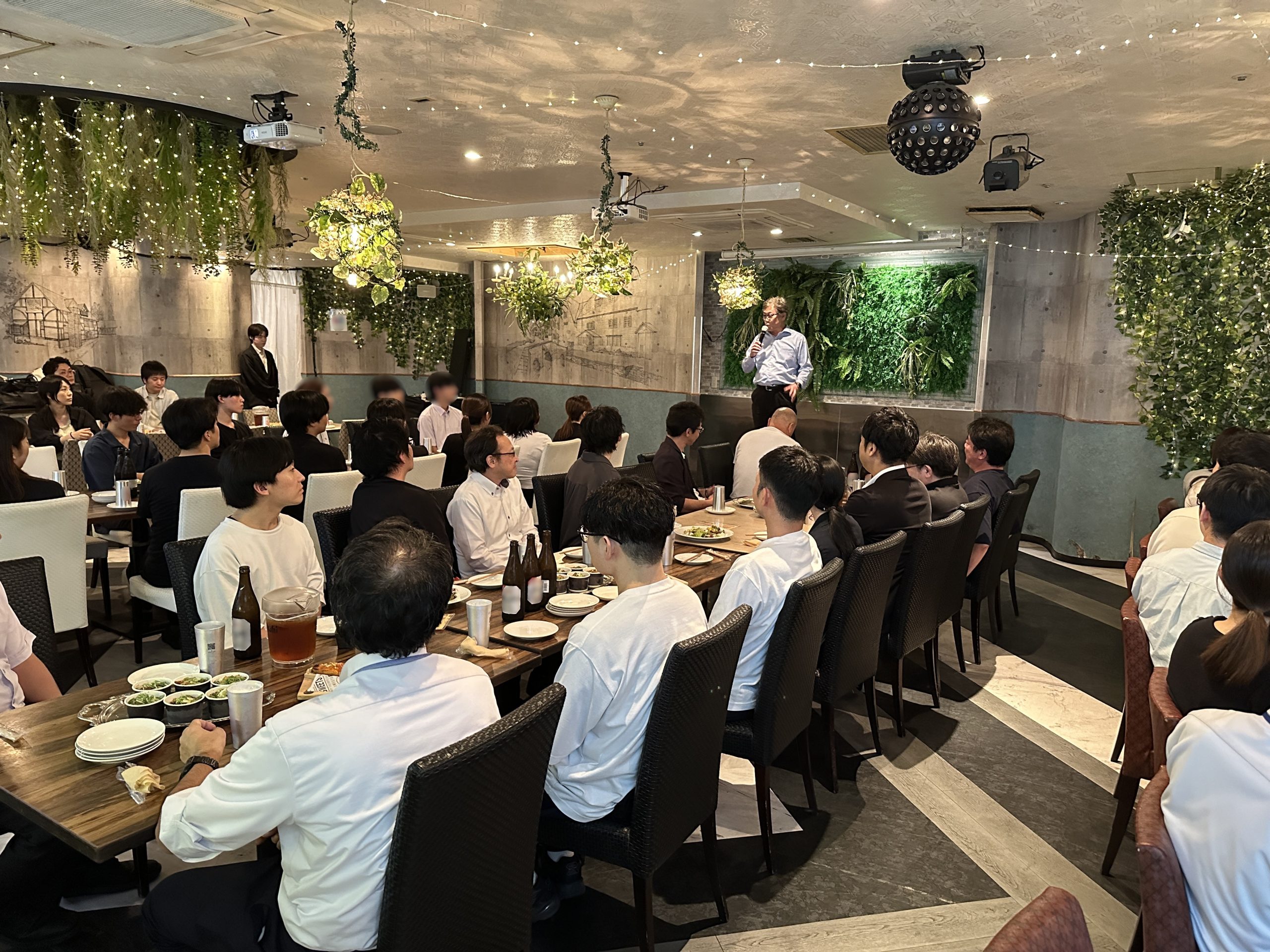 第56期事業計画発表会後の懇親会